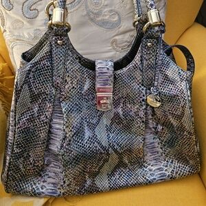 NWT Brahmin Elisa Moonstone Seville. RARE!